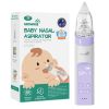 Picture of GROWNSY Nasal Aspirator for Baby, Electric Baby Nose Sucker, Automatic Nose Cleaner with Larger Suction Chamber and More Powerful Suction, Music and Light Soothing Function, Purple