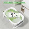 Picture of napei Collapsible Baby Bathtub,Baby Bath Tub with Soft Cushion & Thermometer,Baby Bathtub Newborn to Toddler 0-36 Months,Portable Travel Baby Tub