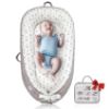 Picture of Baby Lounger for Newborn Cover - Newborn Lounger for 0-12 Months, Breathable & Portable Infant Lounger - Adjustable Cotton Soft Baby Floor Seat for Travel, Newborn Essentials - Arrow