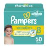 Picture of Pampers Baby Diapers - Swaddlers - Size 8, 60 Count, Ultra Absorbent Disposable Infant Diaper