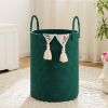 Picture of Artfeel Laundry Basket,Woven Cotton Rope Laundry Hamper,100L for Decorative Storage of Dirty Clothes,Toys and Blankets in Bathroom,Baby Room and Living Room