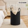 Picture of Artfeel Laundry Basket,Woven Cotton Rope Laundry Hamper,100L for Decorative Storage of Dirty Clothes,Toys and Blankets in Bathroom,Baby Room and Living Room