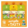 Picture of Peter Rabbit Organics Fruit Vegetable, Squeezable Pouches, 4 Ounce (Pack of 18)