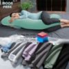 Picture of MOON PARK Pregnancy Pillows for Sleeping - U Shaped Full Body Maternity Pillow with Removable Cover - Support for Back, Legs, Belly, HIPS - 57 Inch - Turqouise - Cooling Cover