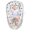 Picture of URMYWO Baby Lounger - Baby Lounger for Newborn 0-24 Months, Breathable & Soft Cotton Baby Nest Cover Infant Lounger, Babies Newborn Essentials Gifts, Portable Baby Floor Seat for Home and Travel