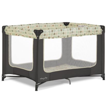 Picture of Dream On Me Zodiak Portable Playard in Grey, Lightweight, Packable and Easy Setup Baby Playard, Breathable Mesh Sides and Soft Fabric - Comes with a Removable Padded Mat