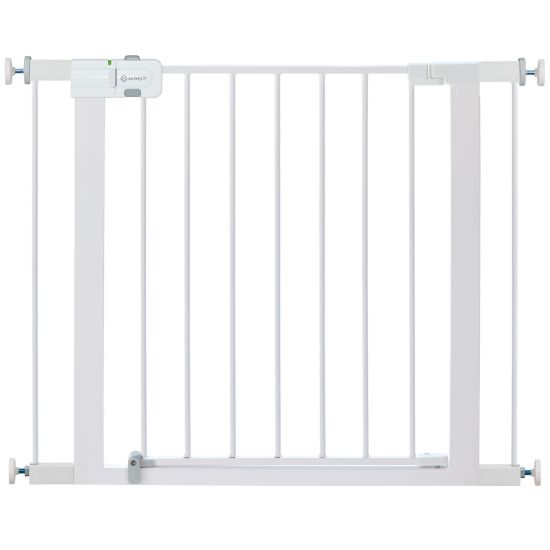 Picture of Safety 1st Easy Install Walk Thru Baby Gate for Doorways, Gate With Door, Dog Gates, Fits 29"-38", Easy Install 28" Tall, White