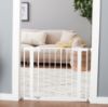 Picture of Safety 1st Easy Install Walk Thru Baby Gate for Doorways, Gate With Door, Dog Gates, Fits 29"-38", Easy Install 28" Tall, White