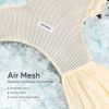Picture of Momcozy Baby Wrap Carrier Air-Mesh, Cooling Fabric for Summer, Infant Carrier Slings for Newborn up to 50 lbs, Baby Wrap Adjustable for Adult Fits Sizes XXS-XXL, Easy to Wear Baby Carriers, Black