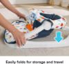 Picture of Fisher-Price Portable Baby Chair, Darling Dots Sit-Me-Up Floor Seat with BPA-Free Teether & Clacker Newborn Developmental Toys