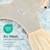 Picture of Momcozy Baby Carrier AirMesh - The Perfect Summer Sling for Newborns to Toddler 8-35 lbs - Cooling Fabric Baby Wrap, Lightweight, Ergonomic, and Easy to Wear, Beige