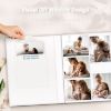 Picture of Artfeel Photo Album 4x6 with 1000 Pockets,Slip-in Picture Albums,Linen Cover Memory Book with Front Window,White Page Vertical Photo Book for Wedding,Family,Anniversare,Baby,Vacation