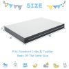 Picture of Hygge Hush Pack n Play Mattresses Pad, Memory Foam, Portable Toddlers Playard Mattress Firmness Featuring Soft Removable Washable Outer Cover
