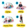 Picture of Baby Einstein Ocean Explorers 4-in-1 Kickin’ Tunes Jellyfish Jamboree Music & Language Discovery Gym, Pink, Ages 0 Months and Up