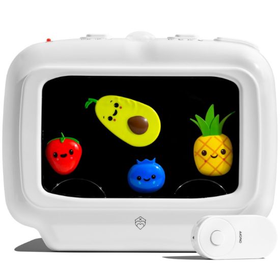 Picture of HousexHeart Dreams Baby Soother - Portable Sound Machine & Nightlight for Newborns & Infants | Gentle Motion, Calming Tropical Sounds & Remote Control | Clip-On for Crib, Car & Nursery