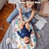 Picture of Baby Lounger for Newborn Cover - Newborn Lounger for 0-12 Months, Breathable & Portable Infant Lounger - Adjustable Cotton Soft Baby Floor Seat for Travel, Newborn Essentials -Lion