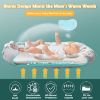 Picture of Baby Lounger for Newborn Cover - Newborn Lounger for 0-12 Months, Breathable & Portable Infant Lounger - Adjustable Cotton Soft Baby Floor Seat for Travel, Newborn Essentials -Lion