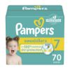 Picture of Pampers Baby Diapers - Swaddlers - Size 7, 70 Count, Ultra Absorbent Disposable Infant Diaper