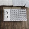 Picture of Regalo My Cot Pal Extra Long Portable Toddler Bed - Eye Lashes, White, Small Single