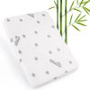 Picture of Crib Mattress Pad Topper Memory Foam 2-Inch Toddler Bed Mattress Fit Baby Crib Mattress with Removable Bamboo Crib Mattress Topper Cover Protector Waterproof Machine Wash & Non-Slip | 52“x 27“