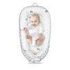 Picture of Mamibaby Baby Lounger for Newborn Cover - Newborn Lounger for 0-12 Months, Breathable & Portable Infant Lounger - Adjustable Cotton Soft Baby Floor Seat for Travel, Newborn Essentials (Crown)