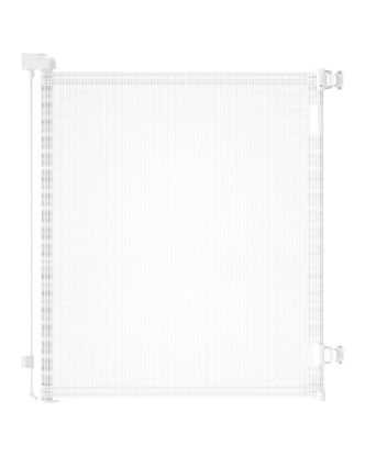 Picture of dearlomum Retractable Baby Gate,Mesh Baby Gate or Mesh Dog Gate,41" Tall,Extends up to 79" Wide,Child Safety Gate for Doorways, Stairs, Hallways, Indoor/Outdoor（White,41"x79")