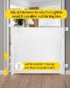 Picture of dearlomum Retractable Baby Gate,Mesh Baby Gate or Mesh Dog Gate,41" Tall,Extends up to 79" Wide,Child Safety Gate for Doorways, Stairs, Hallways, Indoor/Outdoor（White,41"x79")
