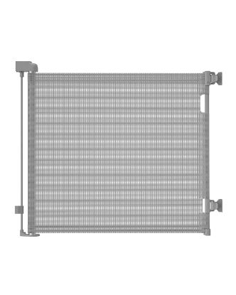 Picture of Veraste Retractable Baby Gate,Mesh Baby Gate or Mesh Dog Gate,33" Tall,Extends up to 71" Wide,Child Safety Gate for Doorways,Stairs,Hallways,Indoor/Outdoor(Grey,33"x71")
