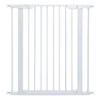 Picture of MidWest Homes for Pets 39 Inches Tall Walk-Through Steel Pet Gate, Pressure Mounted Dog Gate Measures 29 - 38 Inches Wide & Includes two 3-Inch-Wide Extensions, White