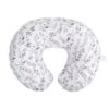 Picture of Boppy Original Nursing Pillow, Gray Taupe Leaves, Ergonomic Nursing Essentials for Bottle and Breastfeeding, Firm Fiber Fill, with Removable Pillow Cover, Machine Washable
