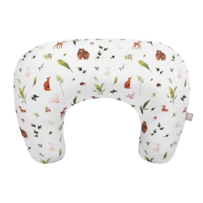 Picture of Boppy Nursing Pillow, Neutral Plants and Animals, Larger, More Supportive Pillow for Breastfeeding and Bottle Feeding, Firmer, Higher, Larger Area Than Original Nursing Pillow