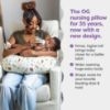 Picture of Boppy Nursing Pillow, Neutral Plants and Animals, Larger, More Supportive Pillow for Breastfeeding and Bottle Feeding, Firmer, Higher, Larger Area Than Original Nursing Pillow