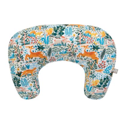Picture of Boppy Nursing Pillow, Colorful Forest Animals, Larger, More Supportive Pillow for Breastfeeding and Bottle Feeding, Firmer Fill, Higher Lift, Larger Area Than Original Nursing Pillow