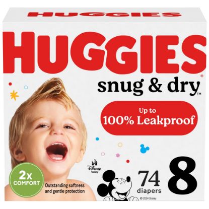 Picture of HUGGIES SNUG&Dry HGEPK Diaper SZ8 74