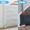 Picture of Cumbor Retractable Baby Gates, Mesh Dog Gate for The House, Baby Essentials Extends to 55" Wide, Wide Pet Gate 33" Tall, Long Child Safety Gates for Stairs, Doorways, Hallways, Indoor/Outdoor(White)