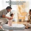 Picture of Baby Lounger for Newborn Cover - Newborn Lounger for 0-12 Months, Breathable & Portable Infant Lounger - Adjustable Cotton Soft Baby Floor Seat for Travel, Newborn Essentials -Love…