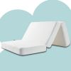 Picture of Hygge Hush Trifold Pack n Play Mattresses, Foldable Playard Mattress Pad Memory Foam, Portable Toddlers Mattress Firmness Featuring Soft Removable Washable Outer Cover