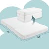 Picture of Hygge Hush Trifold Pack n Play Mattresses, Foldable Playard Mattress Pad Memory Foam, Portable Toddlers Mattress Firmness Featuring Soft Removable Washable Outer Cover