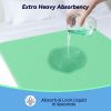 Picture of 4 Pack 36” x 54” Extra Heavy Absorbency Washable Underpads, Waterproof Nursing Pads Incontinence Bed Pads, Reusable Washable Pee Pads for Dogs, Diaper Changing & Adults, Mattress Protector
