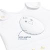 Picture of Nested Bean Zen Sack - Gently Weighted Sleep Sacks | Baby: 15-24 Months | Help Newborn/Infant Swaddle Transition | 2-Way Zipper | Machine Washable | Monogram Collection