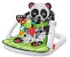 Picture of Fisher-Price Portable Baby Chair Sit-Me-Up Floor Seat with Developmental Toys and Crinkle & Squeaker Seat Pad, Panda Paws