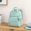 Picture of BabbleRoo Diaper Bag Backpack - Baby Essentials Travel Bag - Multi function Waterproof Diaper Bag, Travel Essentials Baby Bag with Changing Pad, Stroller Straps & Pacifier Case - Unisex, Sage Green