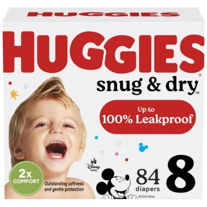 Picture of HUGGIES SNUG&Dry ECON+ Diaper SZ8 84