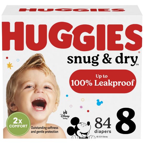 Picture of HUGGIES SNUG&Dry ECON+ Diaper SZ8 84