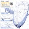 Picture of Mamibaby Baby Lounger Cover, Ultra Breathable Nest Pillow Cover for 0-24 Months, Portable Lightweight Adjustable Infant Floor Seat for Travel, Newborn Essentials Organic Co-Sleeper Baby Snuggle