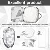 Picture of Mamibaby Baby Lounger Cover- Ultra Soft 100% Cotton & Nest Pillow Cover for 0-24 Months, Portable Adjustable Infant Cover Floor Seat for Travel, Organic Co-Sleeper Baby Snuggle (Leaves)