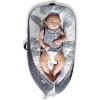 Picture of Mamibaby Baby Lounger Cover- Ultra Soft 100% Cotton & Nest Pillow Cover for 0-24 Months, Portable Adjustable Infant Cover Floor Seat for Travel, Organic Co-Sleeper Baby Snuggle (Leaves)