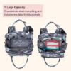 Picture of BabbleRoo Diaper Bag Backpack - Baby Essentials Travel Tote - Multi function Waterproof Diaper Bag, Travel Essentials Baby Bag with Changing Pad, Stroller Straps & Pacifier Case - Unisex, Sea Animals