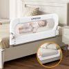Picture of UPGOGO Folding Bed Rail for Toddlers,Baby Bed Rail Guard with Reinforced Anchor Safety System,Fit Bunk,Full Size,Queen,King,Twin(White,43"x23.6")