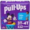 Picture of Pull-Ups Boys' Potty Training Pants, 3T-4T (32-40 lbs), 112 Count (4 Packs of 28)